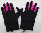 Nike Women s Thermal Touch Screen Warm Gloves Womens Small Black vivid Pink