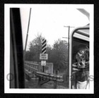 Camera Photographer Truck Mirror Moro Creek Sign Bridge Old vintage Photo- Aa178