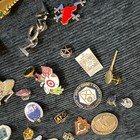 Unbranded Vintage Pin Collection Unisex Os Multi Excellent 50  Piece Lot Enamel