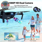 Drones With Camera For Adults  Foldable Rc Quadcopter  Helicopter Toys  1080p Fp