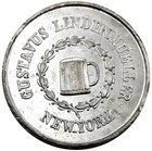  1863  New York Ny-630-aq-4e  r-7  Lindenmueller Civil War Token