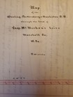 1882 Wheeling Parkersburg   Charleston Railroad Right Of Way Maps   Document Wv
