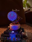 Micro-mini Oscilloscope Clock 1  Crt 1ep1   1ep11 Cathode Ray Tube Analog Vector