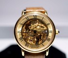 Rare Vintage Skeleton Felicitas Neuchatel  17j Swiss Made Watch