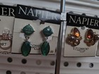 Napier E-z Comfort Clip-on Earrings Mixed Lot  Multicolor   4 Pairs