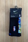 Nike Nba Elite Crew Basketball Socks Dri-fit Rare Black W  Multi Colors 