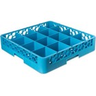 Opticlean Carlisle Rg1614 16 Compartment Glass Rack 1 Each