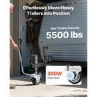 Uimoso Electric Trailer Dolly 5500 Lbs With Adjustable Motorized Jockey Wheel