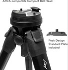 Peak Design Carbon Fiber Travel Tripod Ttcb5150cf1 Ball Head  2 81 Lbs