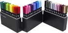 Tombow 56179 Dual Brush Pen Set In Marker Case - 108 Piece