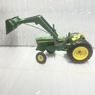 Vintage Ertl John Deere  584 Tractor With Bucket Made In Usa