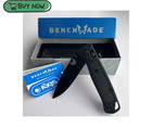 Benchmade-bugout Folding Knife Cpm-s30v Blade  Black Grivory Handle 535bk-2