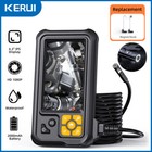 1080p Hd Industrial Endoscope Borescope Lcd 4 3inch 8mm Inspection Snake Camera