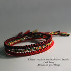 Lucky Handmade Buddhist Knots Rope Bracelet Tibetan Rope Bracelet Luck New 