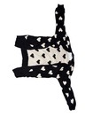Old Navy Girls 5t Black   White Heart Knit Pullover Sweater Crew Neck Ls