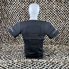 New Warrior Shield Paintball Chest Protector - Black - Small medium