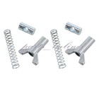 2set Rear Brake Cable Wing Nut Arm Joint Spring For Honda 400 450 500 Foreman