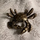 Small-solid Brass-crab      2 25    Detailed-free Shipping-coastal nautical ocean     