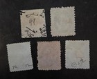 Japan Scott 68 69 72 73 74 Stamp Lot Used T27022