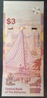 2019 Bahamas 3 Dollars P78  A0487   