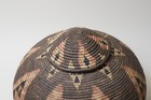 Vintage Large Handwoven Traditional Zulu  South African Basket