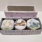 Classic Winnie The Pooh Disney 3 Scented Candles Decorative Tins Piglet Set New