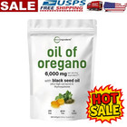 2 In 1 Oil Of Oregano   Black Seed Softgels Count With Carvacrol immune Supports