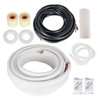 1 4  - 3 8  Dia  50 Feet Install Kit Mini Split Line Connection Accessory Kit