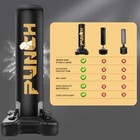 Heavy Boxing Bag With Stand For Adult Teens  Freestanding Inflatable Punching Ba