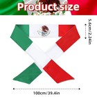 Mexican Flag Headband For Men Women  Mexican Flag Tie Bandana With National 