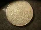 1867-mo Vf Xf Mexico Empire Of Maximillian Silver Peso Nice Coin Bsx