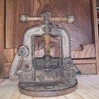 Antique     American Pipe Tool - Pipe Vise
