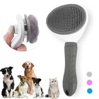 New Pet Dog Cat Brush Self Cleaning Slicker Hair Remover Grooming Dematting Comb