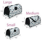 Pet Carrier Cat Dog Puppy Portable Travel Tote Shoulder Bag Soft Foldable S L M