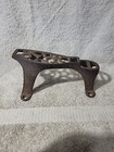 Antique Cast Iron Lady s Shoe Shine Stand   Rest