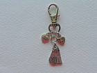 Cat Lovers Cat Kitten Cat Paw Love Key Chain Clip For Purse Fob Backpack Bag Fob
