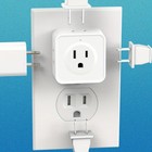 European Plug Travel Adapter 5 Way Power Plug Charger For Us To Europe - Usa
