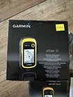 Garmin Etrex 10 Handheld Gps Receiver Monochrome Navigator Yellow Tested Works