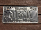 2002 Connecticut Dealer License Plate Xk 616
