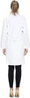 2 Pk Natural Uniform Unisex 40  Lab Coat Long Sleeve Professional Medical Coat S