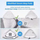 Steam Mop Pads For Bissell Poweredge Lift-off Powerforce Washable Triangle Steam