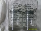 2 New Buffalo Rock Pepsi-cola Glasses Birmingham al 2nd Grand Opening 1971-5 