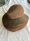 Two Piece Brim Andcrown Block  millinery Wood Block Hat Making  form mold 