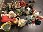 Lot Of 21 Vintage Handmade Mice From Germany - Real Fur