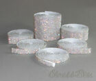 Crystal Ab Mesh Rhinestone Ribbon Ss6 Self Adhesive 28mm 12 Rows Chaton Rhinestones