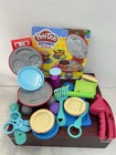 Play-doh Kitchen Creations Burger  Set Used No Play-doh 15 Pieces