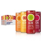 Izze Sparkling Juice Beverage Blend  Sunset Variety Pack  Clementine  Peach     