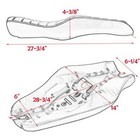 Driver Passenger Two Up Seat For Harley Sportster Xl 1200 883 72 Iron 1200 883