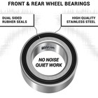 4x Front   Rear Wheel Bearings For Polaris Rzr 900 1000 Xp S Turbo Oem 3514699