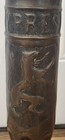  Ww1 Shell Trench Art Ypres Lion Crimped Vase
